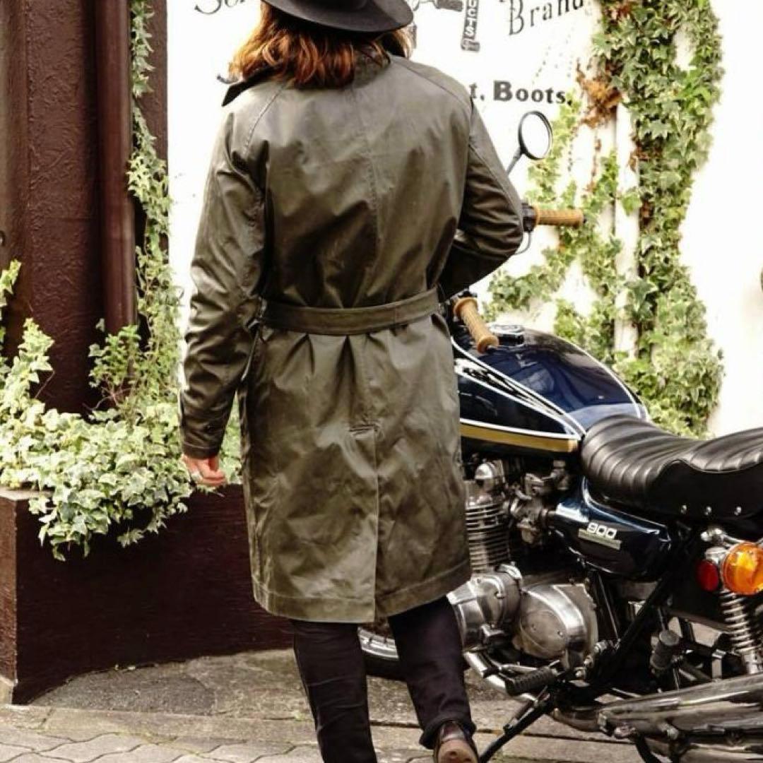 希少 ACV WAXED COTTON SINGLE DISPATCH COAT