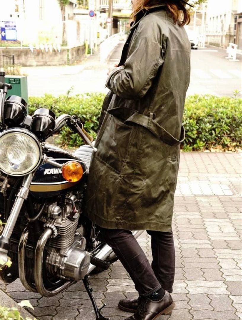 希少 ACV WAXED COTTON SINGLE DISPATCH COAT