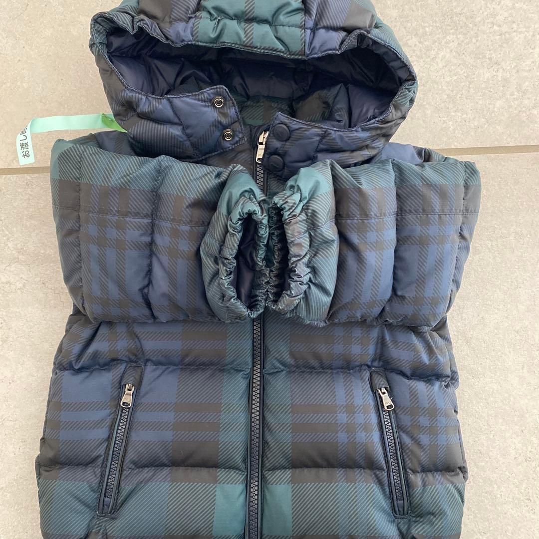 美品✨ポロ　ラルフローレン　キッズ　ダウンコート　チェック