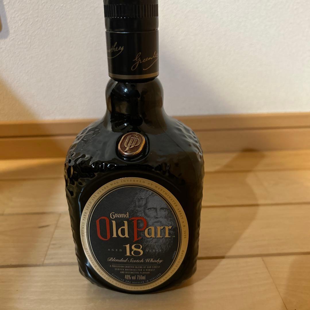 【箱あり未開封】Grand Old Parrオールドパー 18年 750ml