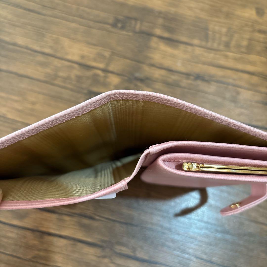 CHANEL シャネル ココマーク 財布 ピンク ギャランティカード 未使用品