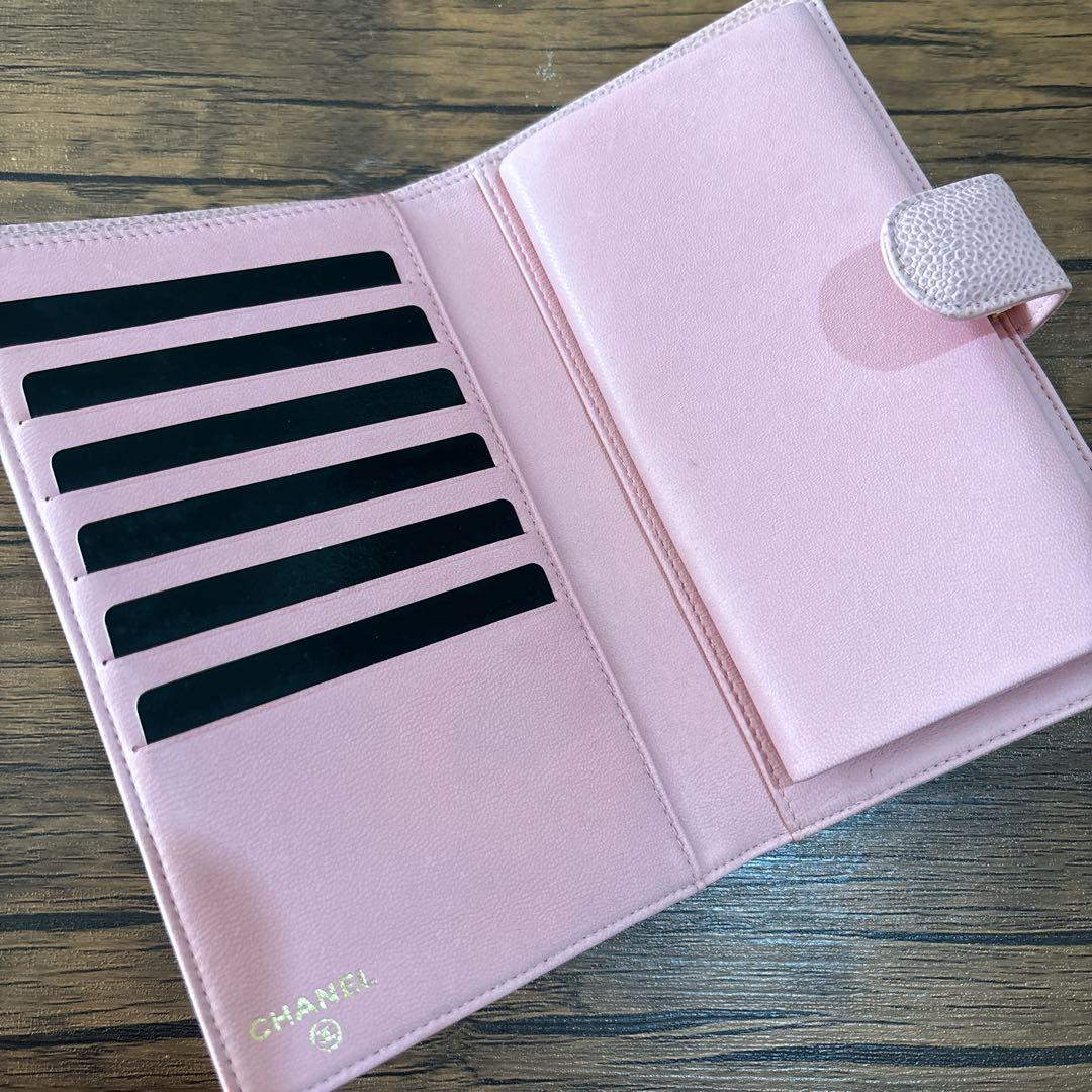 CHANEL シャネル ココマーク 財布 ピンク ギャランティカード 未使用品
