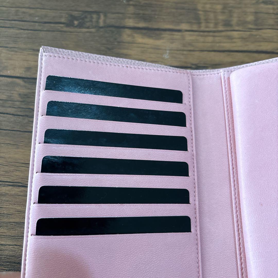 CHANEL シャネル ココマーク 財布 ピンク ギャランティカード 未使用品