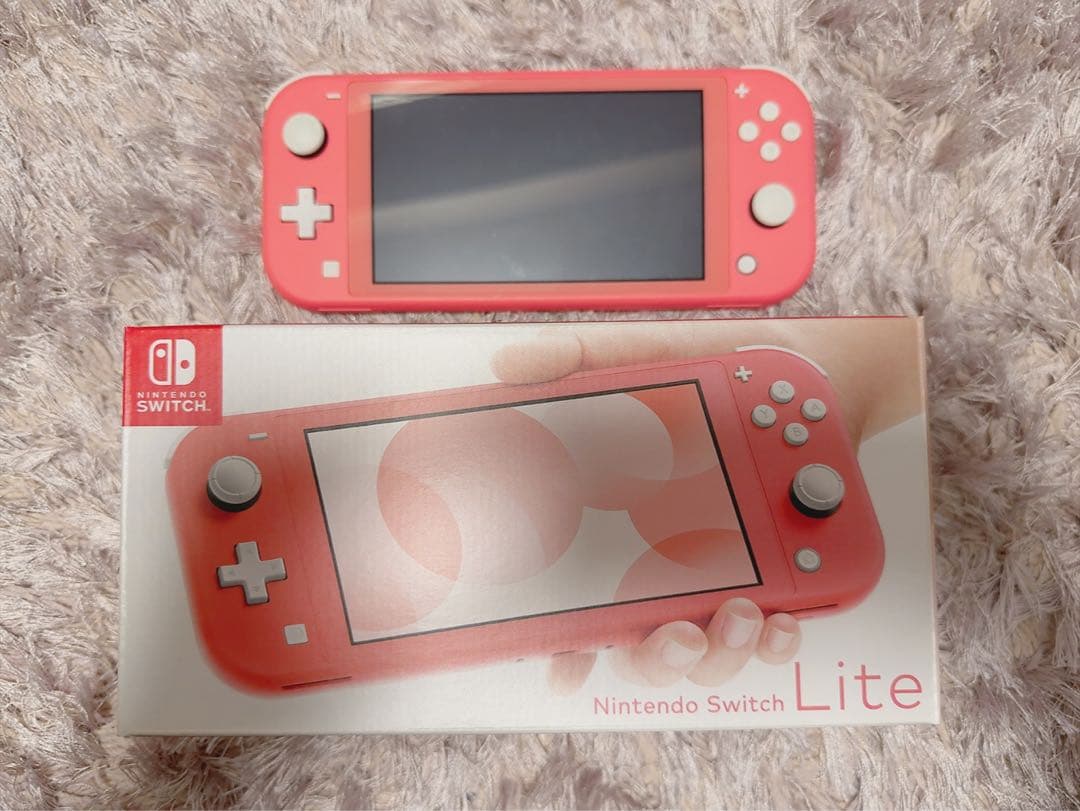 【美品】Nintendo Switch lite 本体 コーラル
