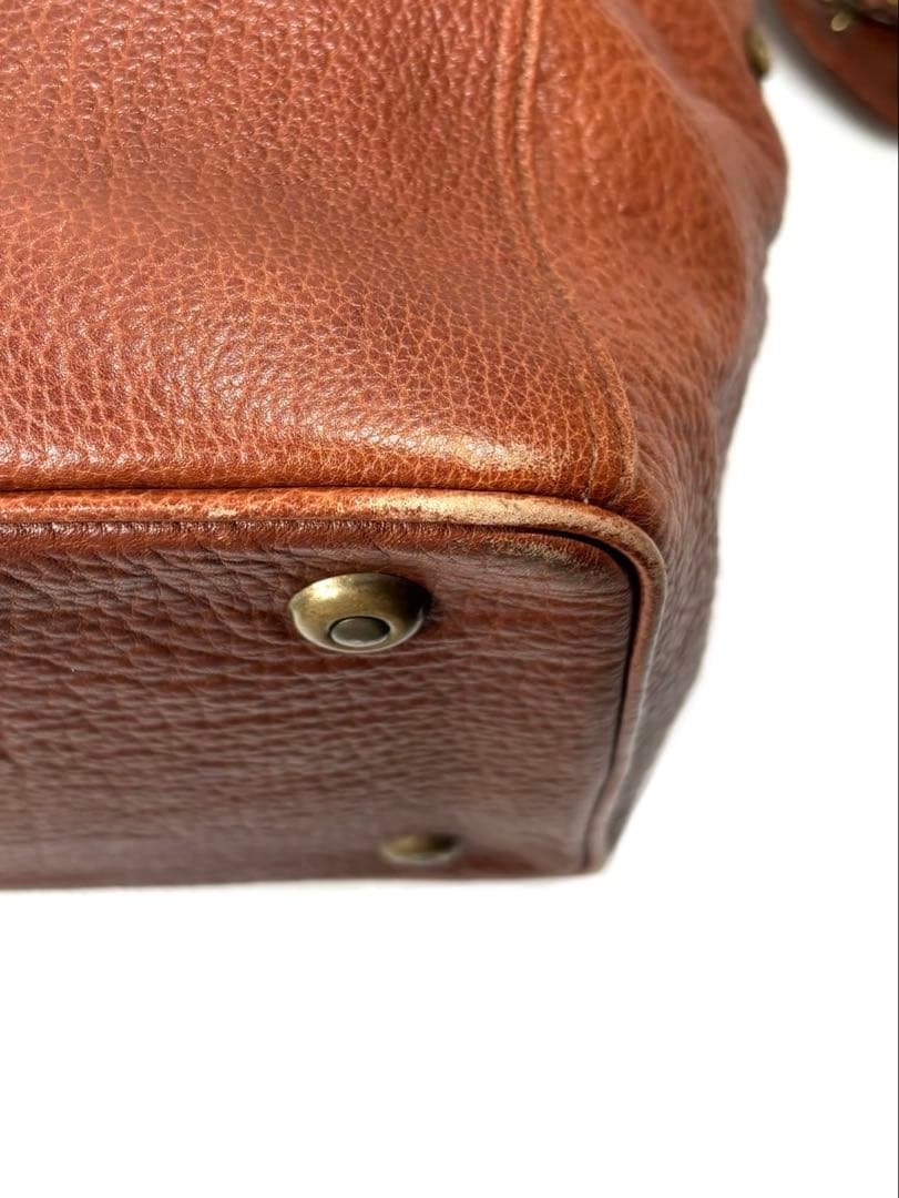 【廃盤】ポロラルフローレン ボストンバッグ ヴィンテージ レザー ホース刻印