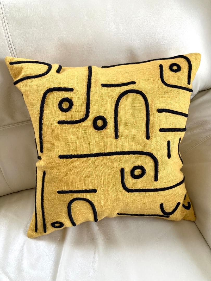 ◉conran shop クッションカバー　黄色　★素敵