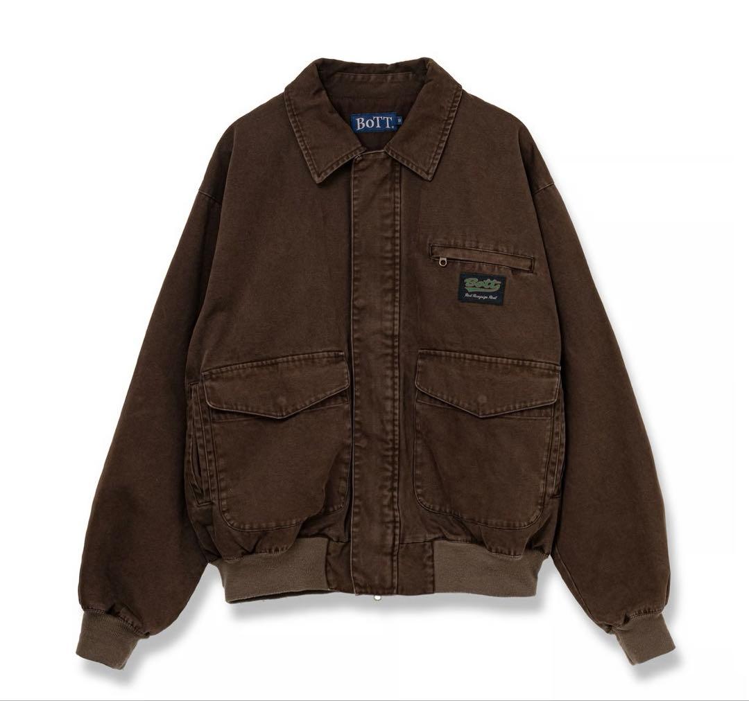 ジャケット・アウター BoTT / CANVAS WORK JACKET / BROWN