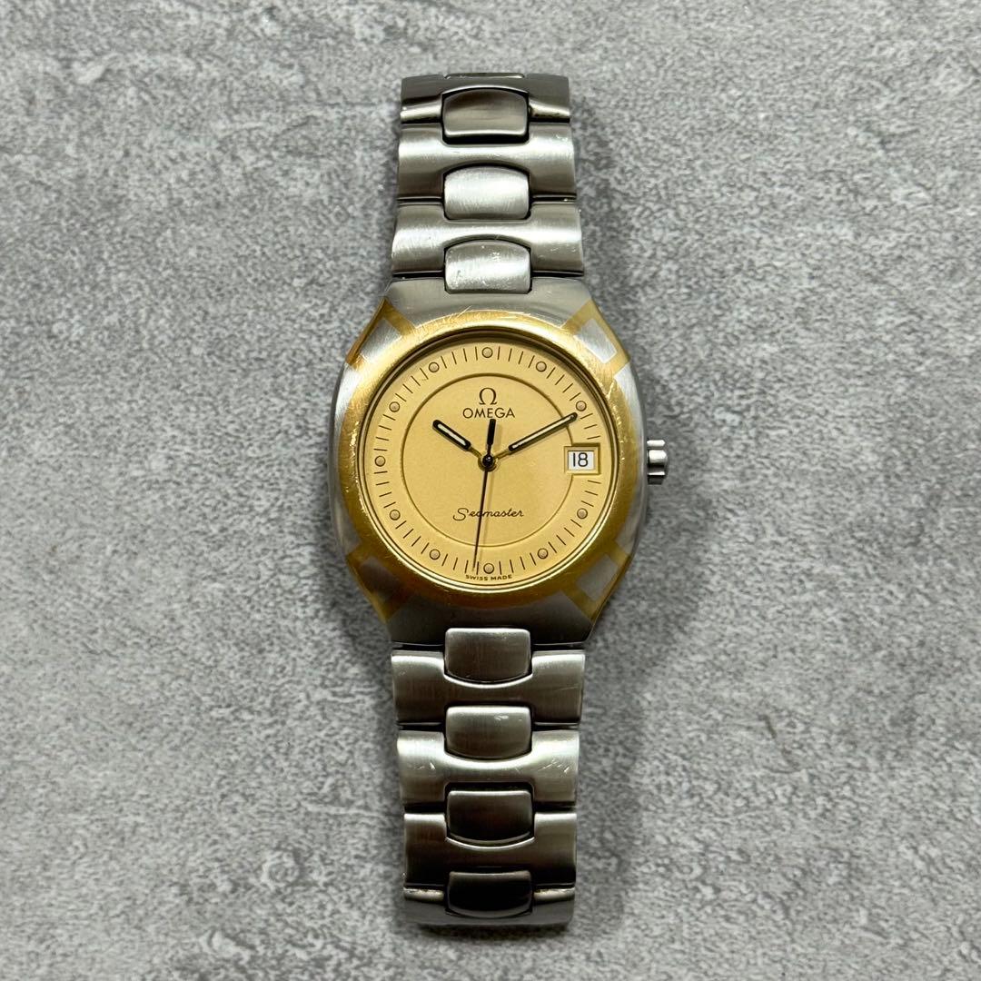 麺　OMEGA　オメガ　シーマスターポラリス　中古