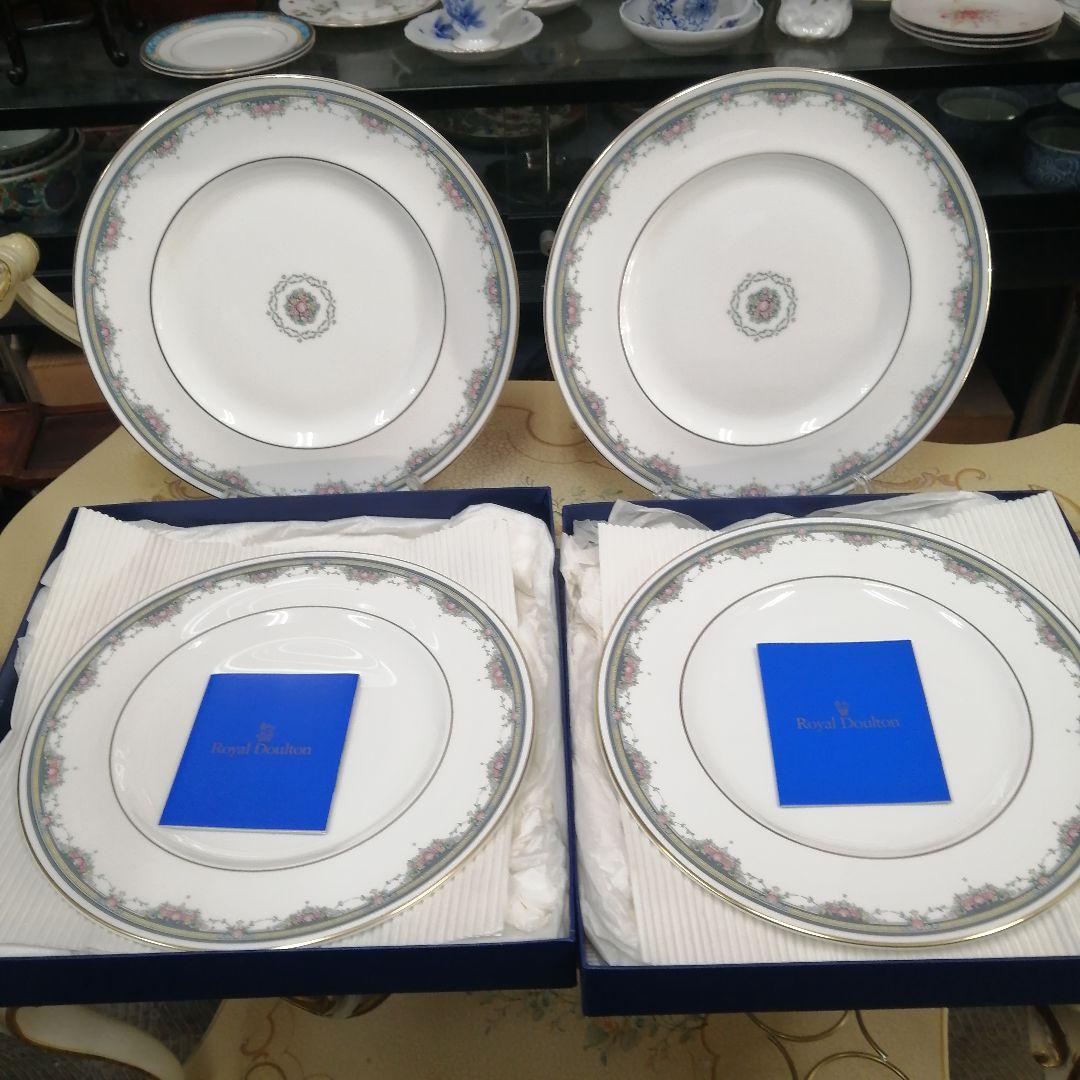 【未使用品】ロイヤルドルトン　SALISBURY　ディナープレート　4枚セット
