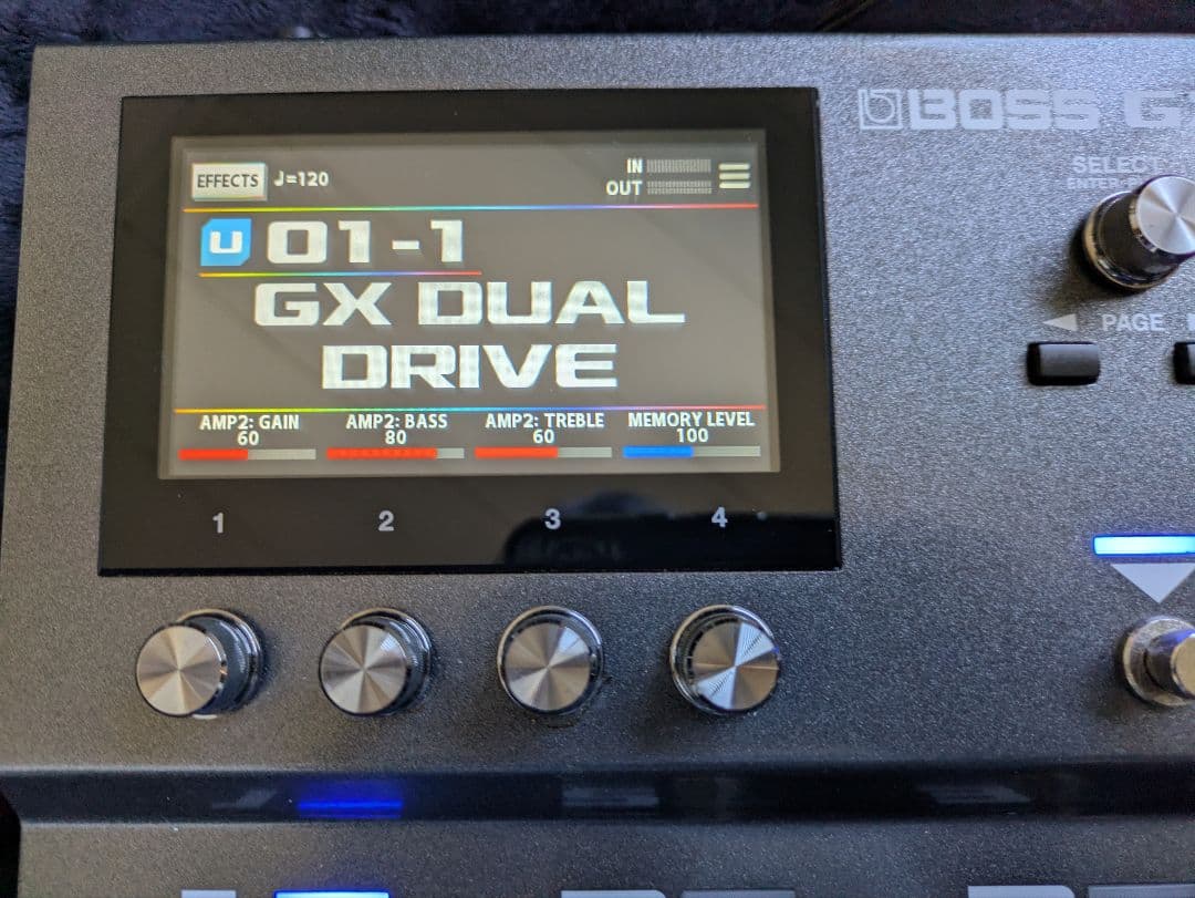 BOSS GX-100 ギターエフェクター　美品