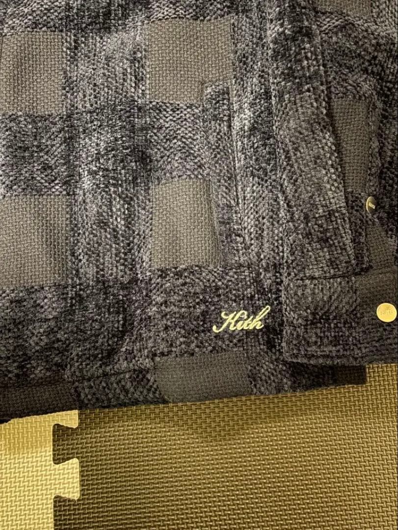 ジャケット・アウター kith ChenillePlaidBrixtonPuffed Jacket