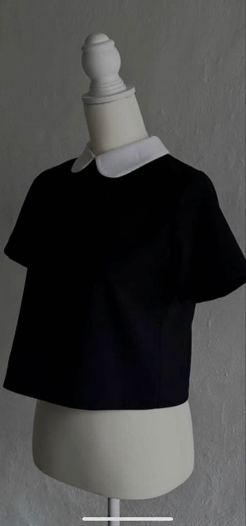 emm the shop 丸襟　半袖　新品　未使用。