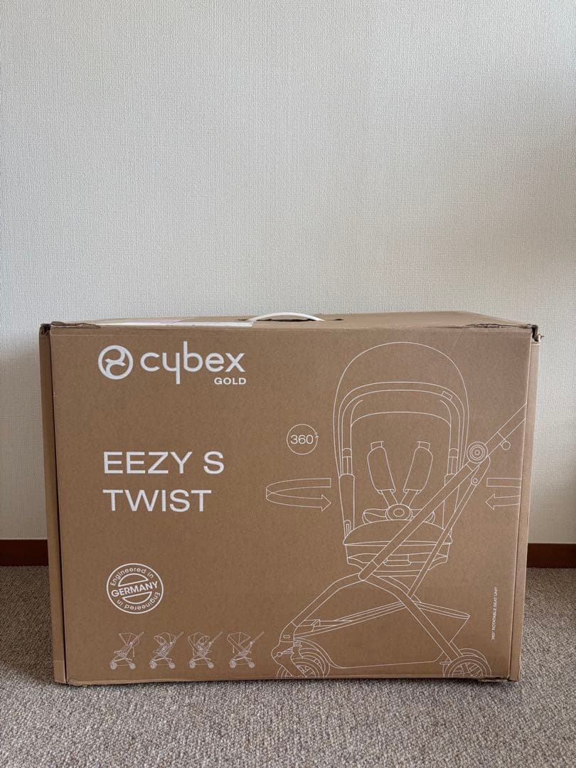 cybex eezy S twist サイベックスイージーS ツイスト　ブラック