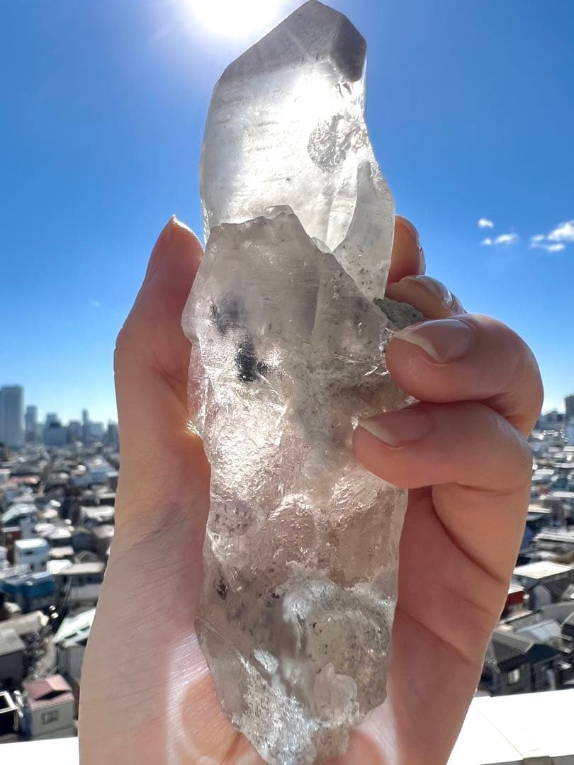 美超希少✨AAAAブラックファントムレムリアン✨天界のホワイトガーデンピュアレイ