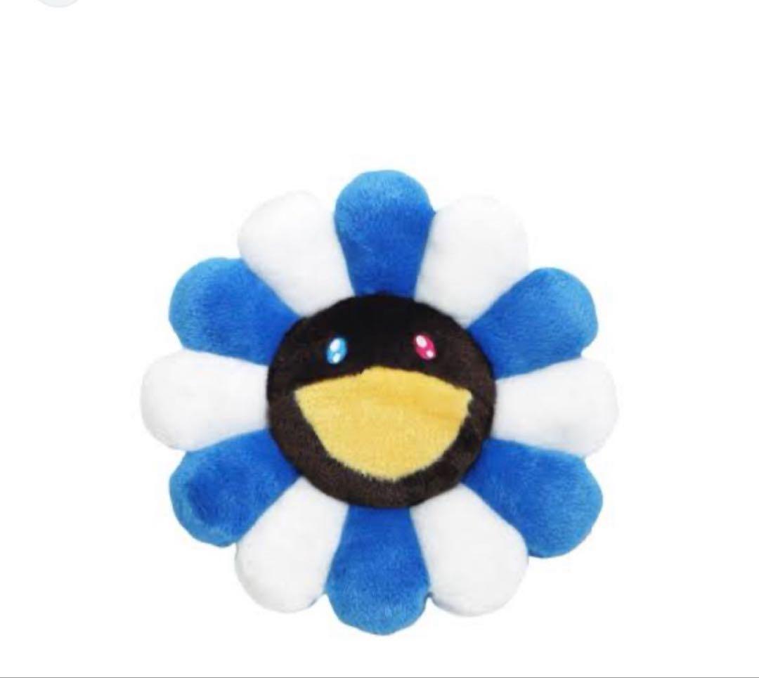 村上隆 お花クッション ブルーブラウン 特大 2m