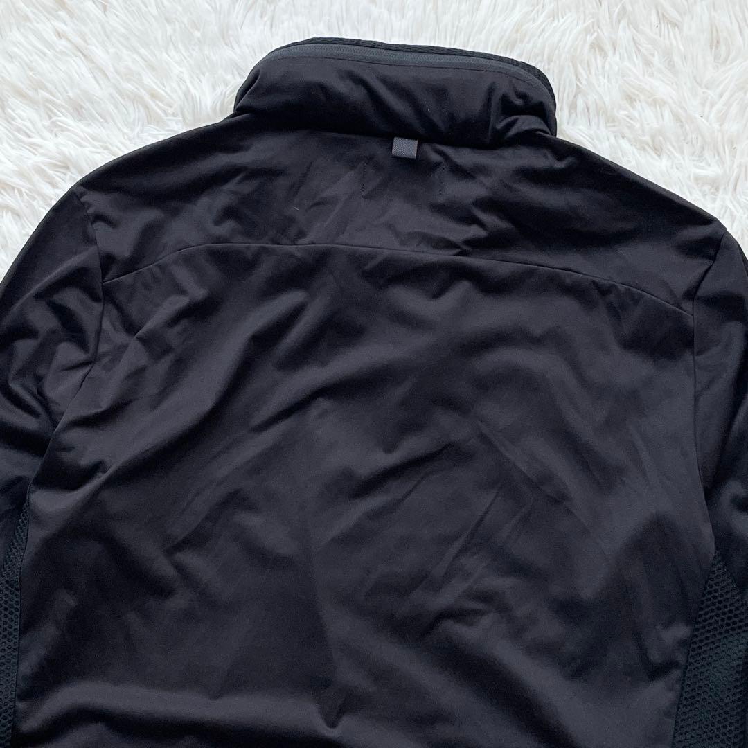 美品 BRIEFING 近年モデル ウィンドジャケット 4WAYストレッチ 黒