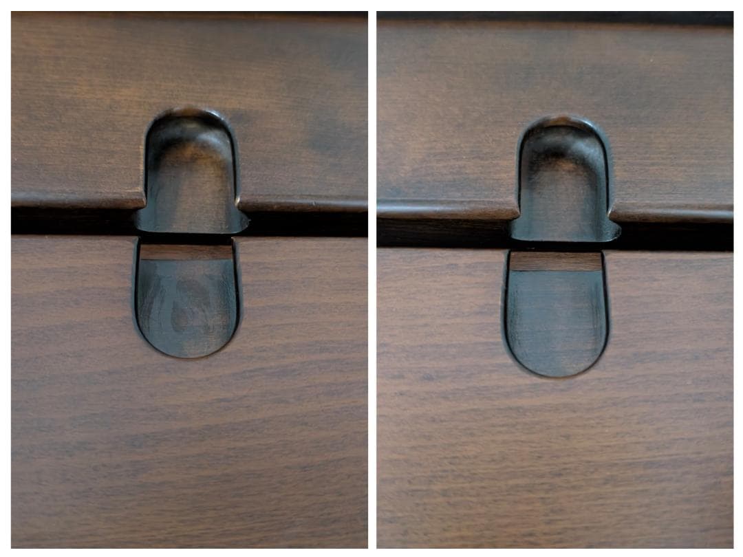 ウッド チェスト 木製 引き出し 5段 無垢材 国産 ビンテージ ブラウン