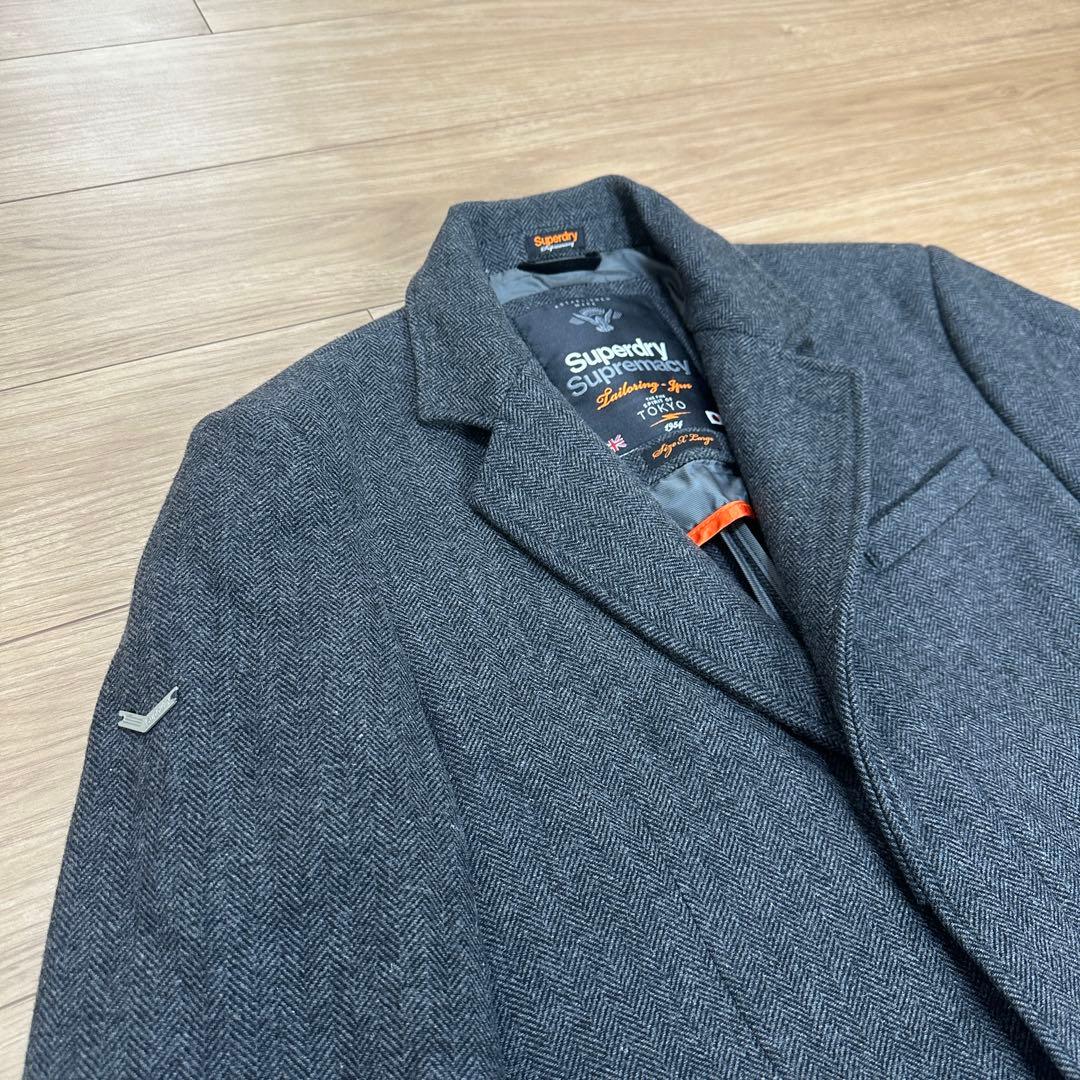 SUPERDRY 極度乾燥しなさい チェスターコート