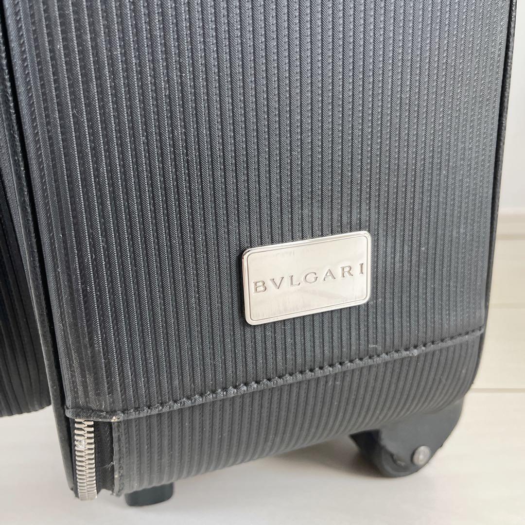 BVLGARI ブルガリ キャリーバッグ スーツケース　 旅行　ミレリゲ　黒