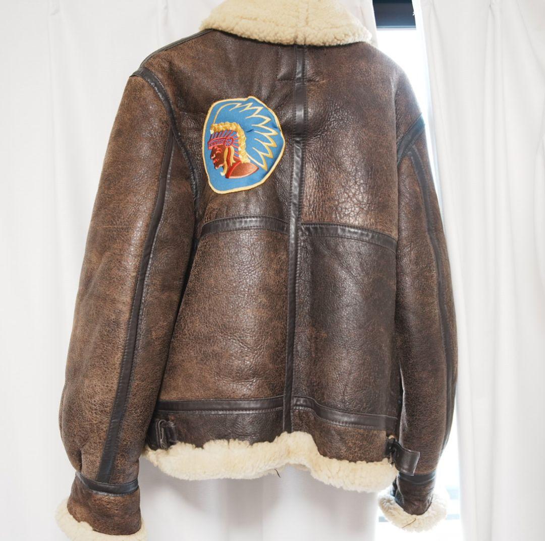 SCHOTT BROS. TYPE B-3 ムートン ボンバージャケット 38