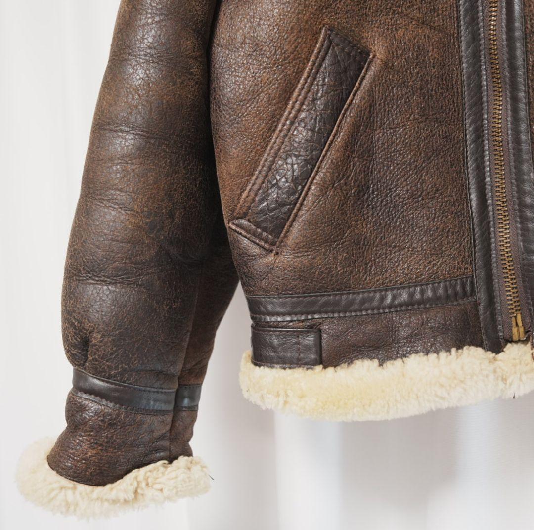 SCHOTT BROS. TYPE B-3 ムートン ボンバージャケット 38
