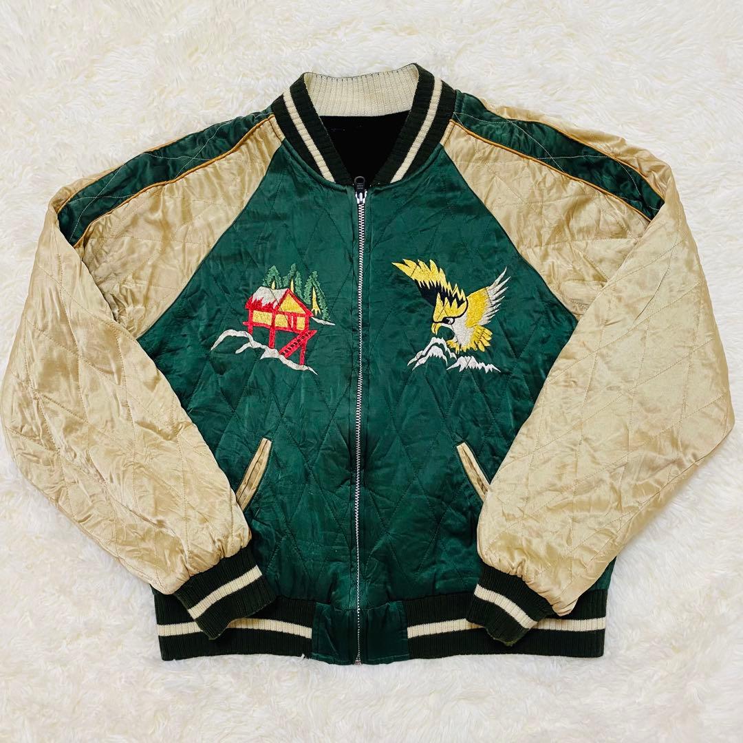 JOHNBULL ジョンブル ALASKA スカジャン ビンテージ 別珍 シルク