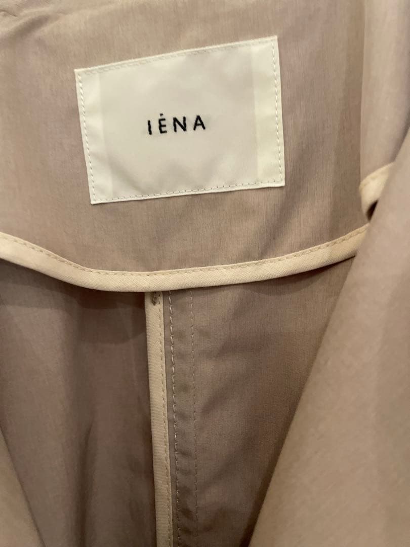 IENA PE/ポプリンオーバーショートコート