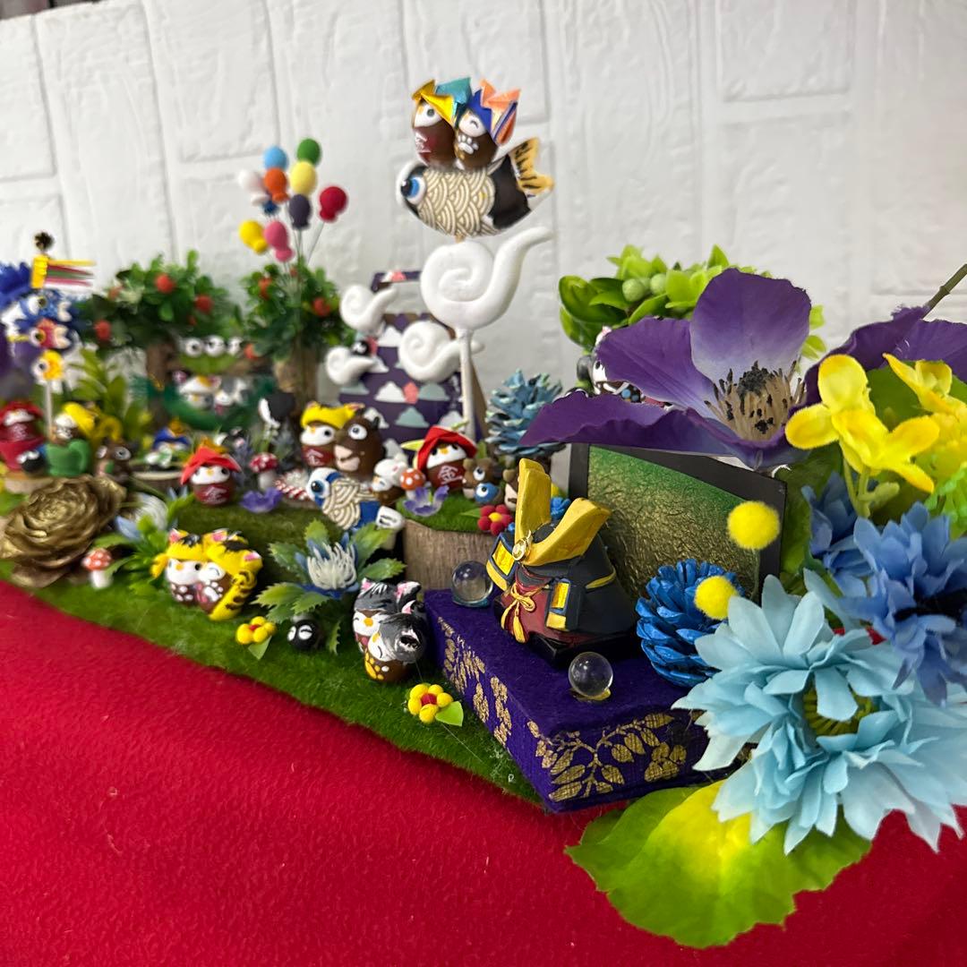 どんぐりアート♡2025年度　端午の節句BIGオブジェ♡