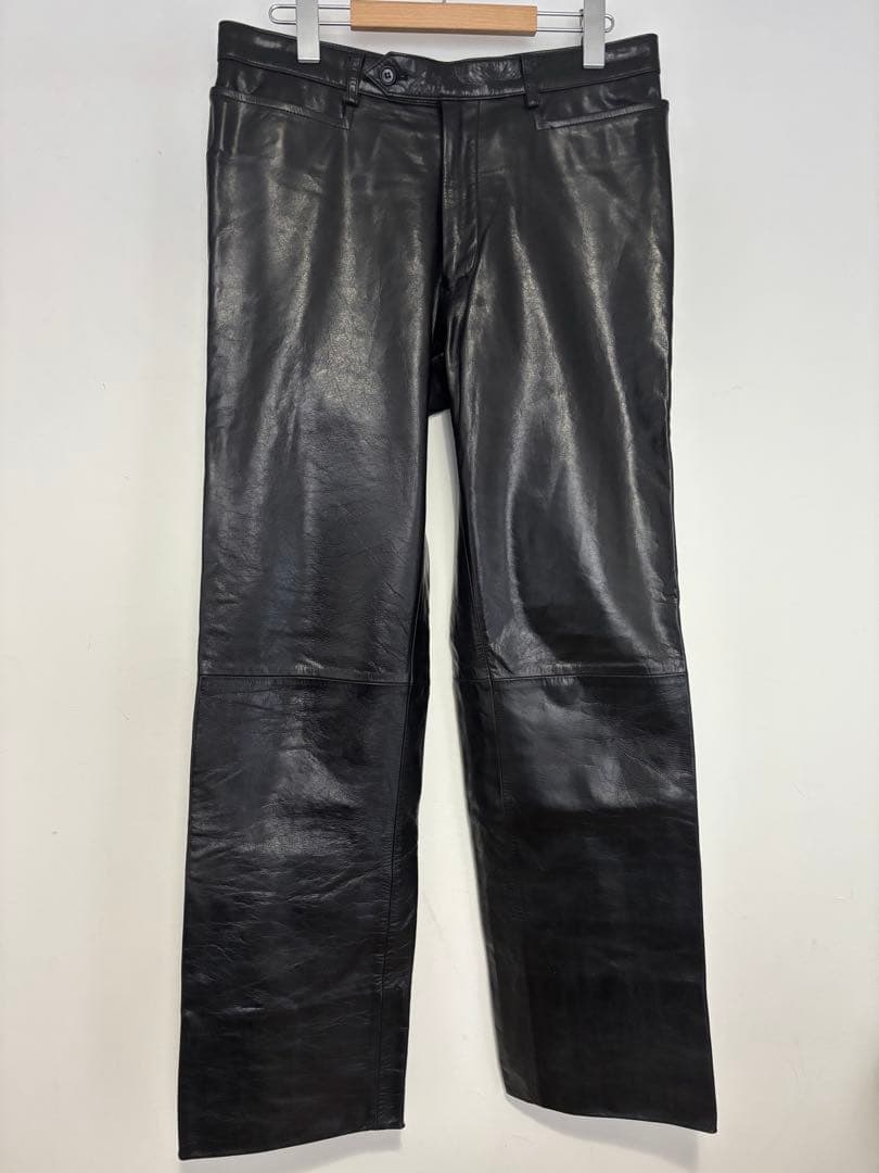 KATHARINE HAMMNETT LONDON レザーパンツ