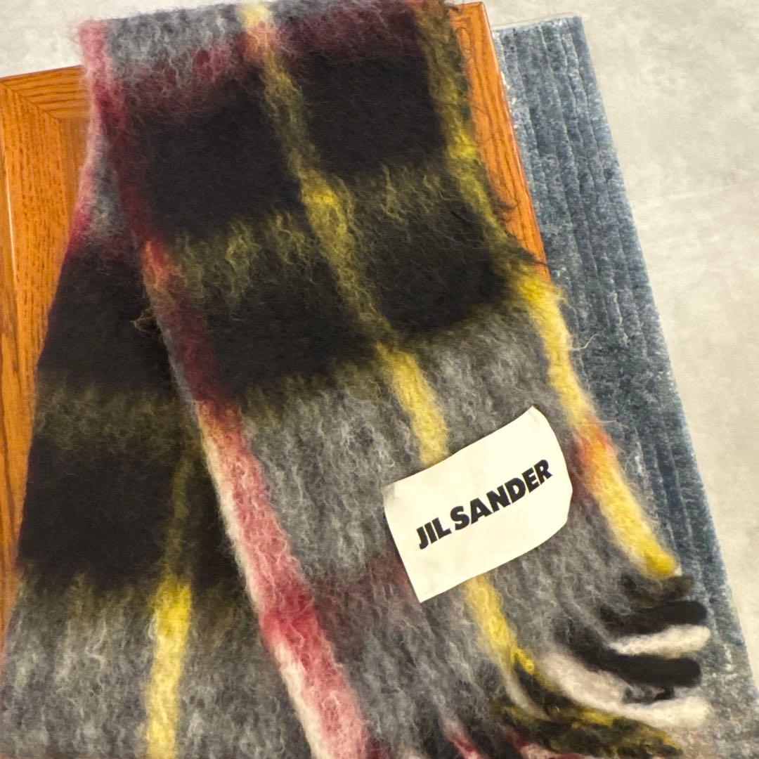 jilsander マフラー　スカーフ　モヘア　モヘヤ