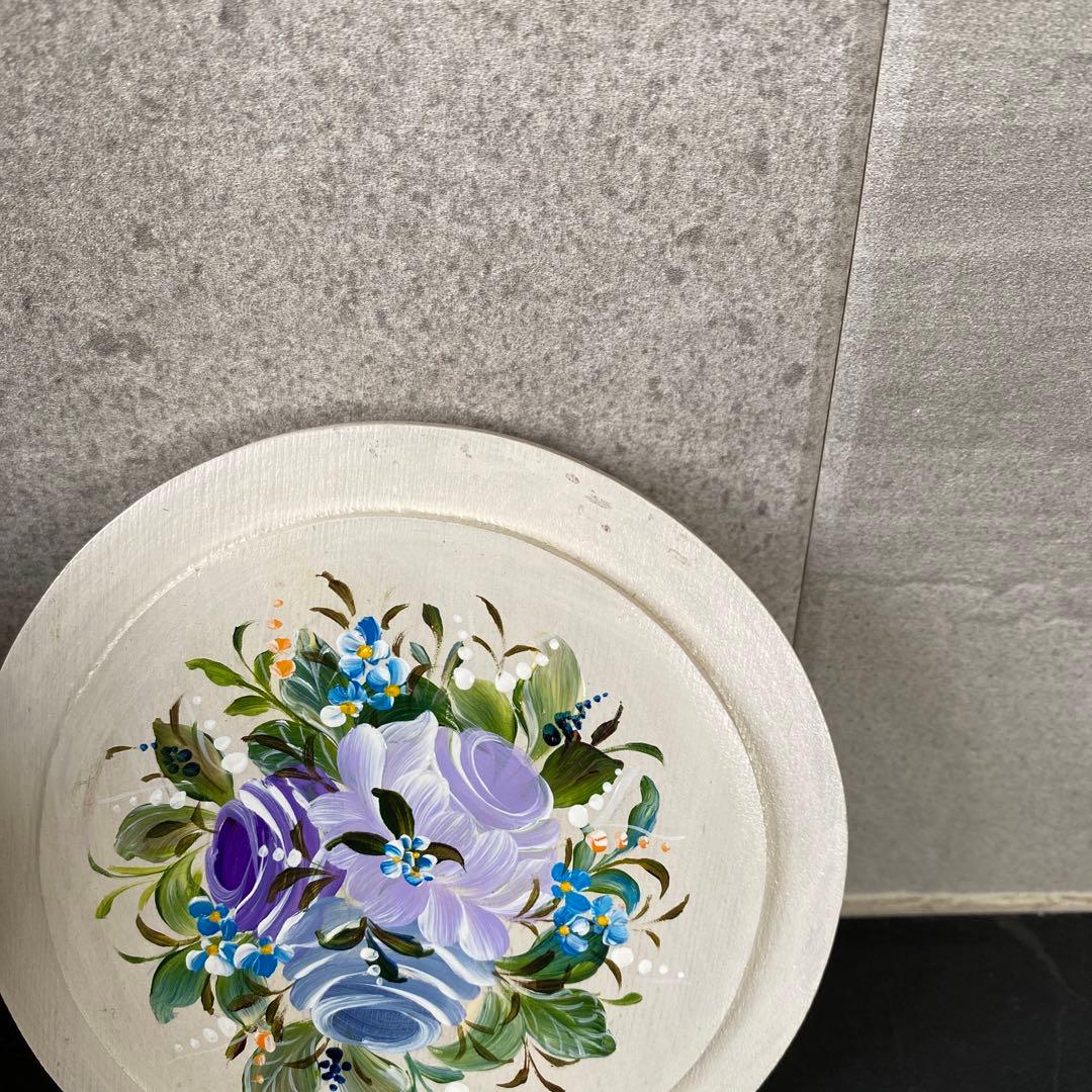 トールペイント(アッセンデルフト)木製ジョーロ置物