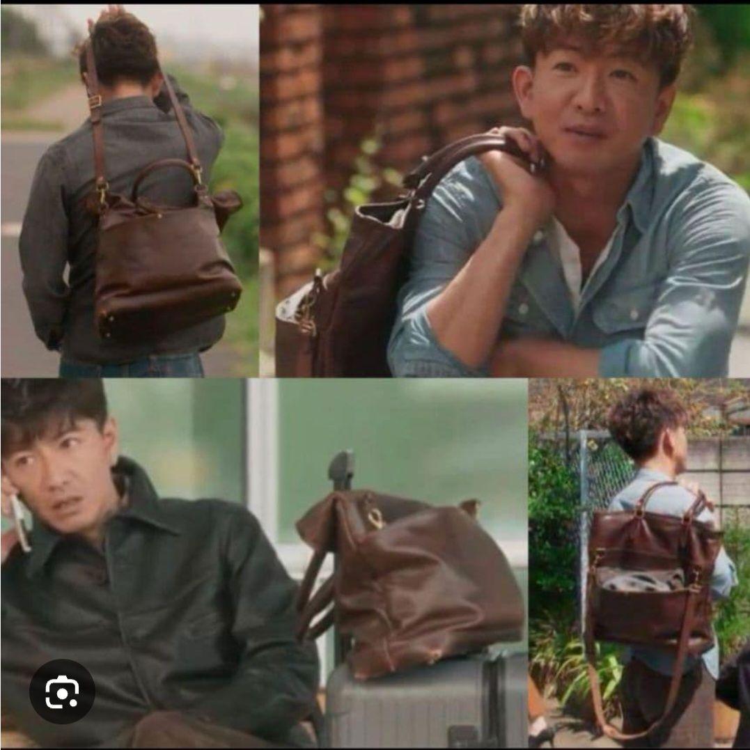 vasco/ ブラウン レザートートバッグ/グランメゾン東京