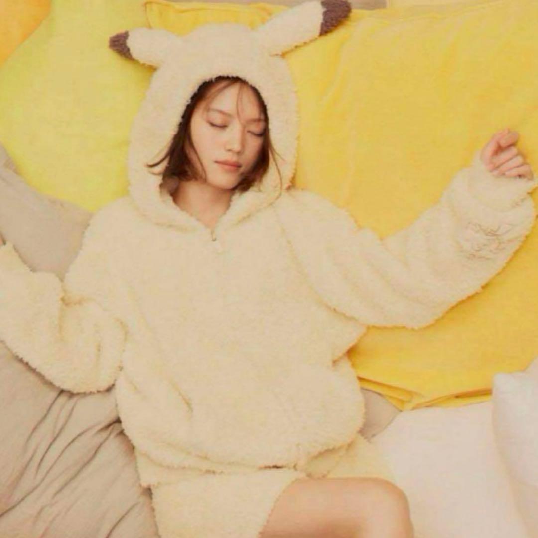 【新品未使用タグ付き】ジェラートピケ ポケモンスリープ　ピカチュウ レディース