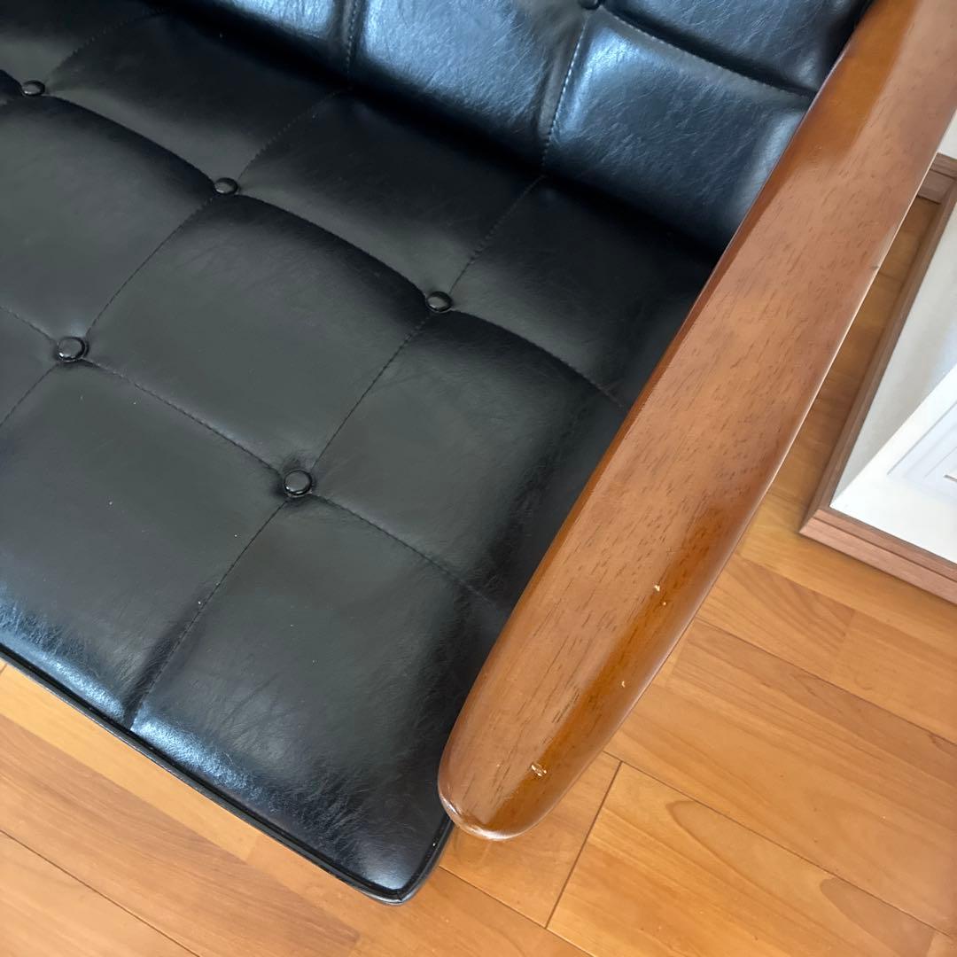 カリモク 2人掛けソファ