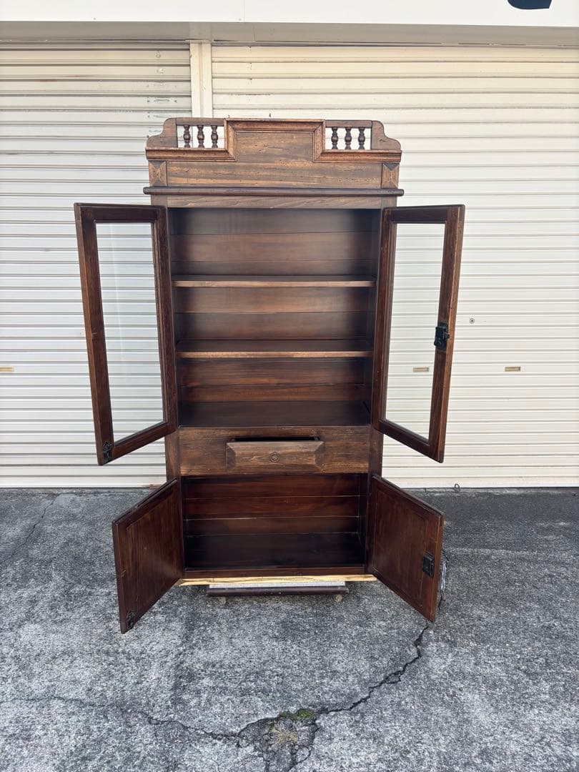 アンティーク家具 カップボード ヴィンテージ 家具 キャビネット