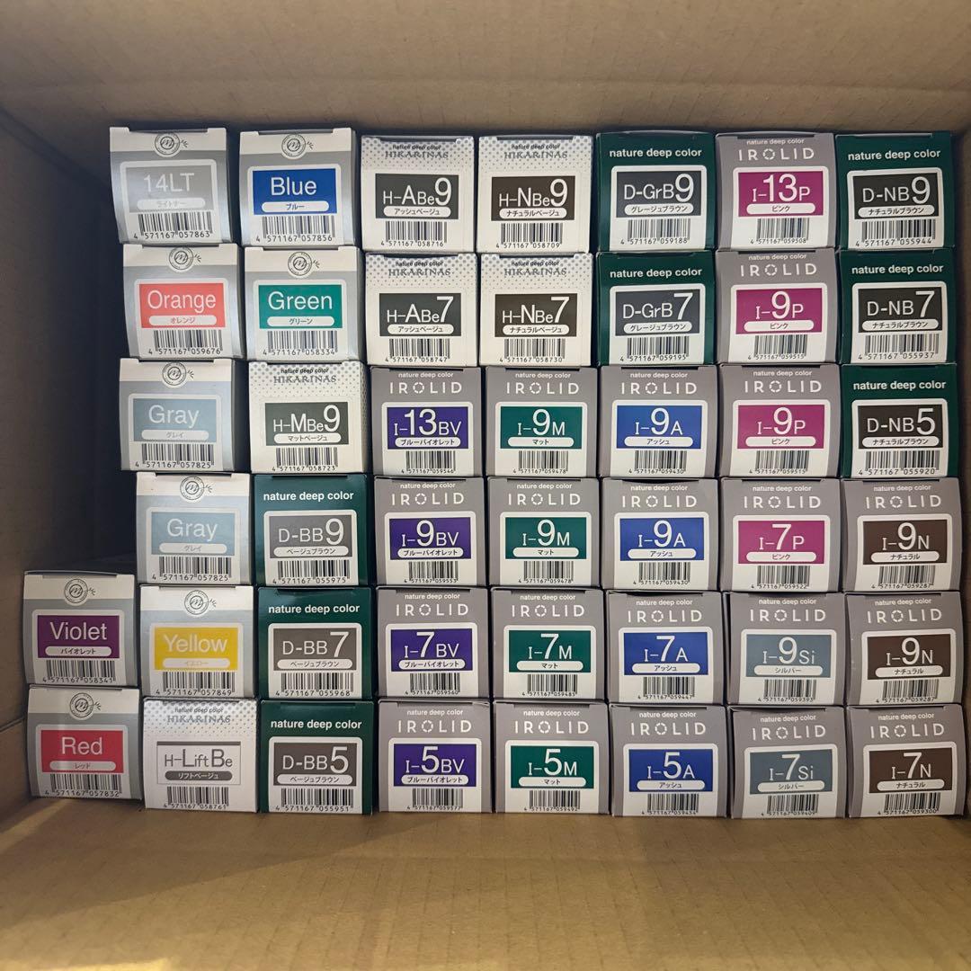 も*う様 ムーランエムーラン　カラー剤セット（44本）