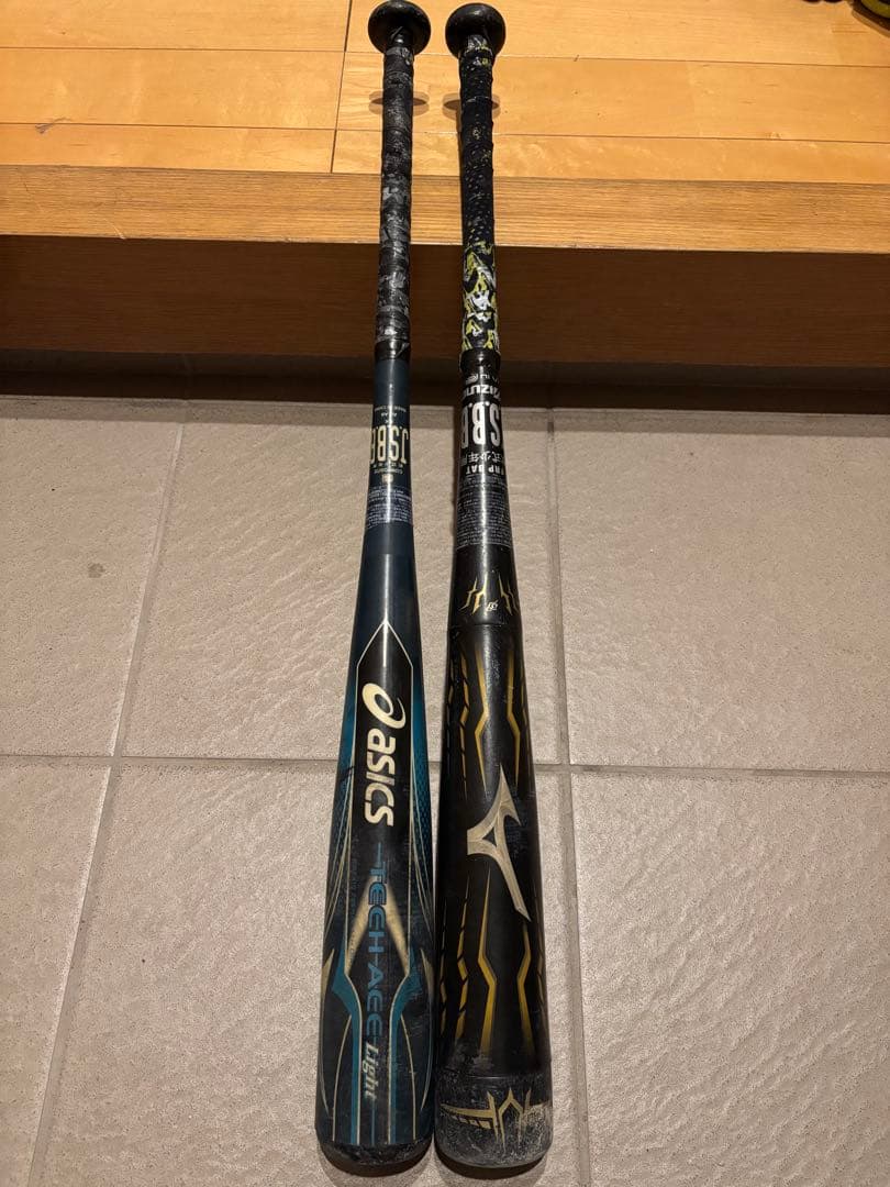 アシックス TECHACE light ミズノ　ビヨンドメガキング 2本セット