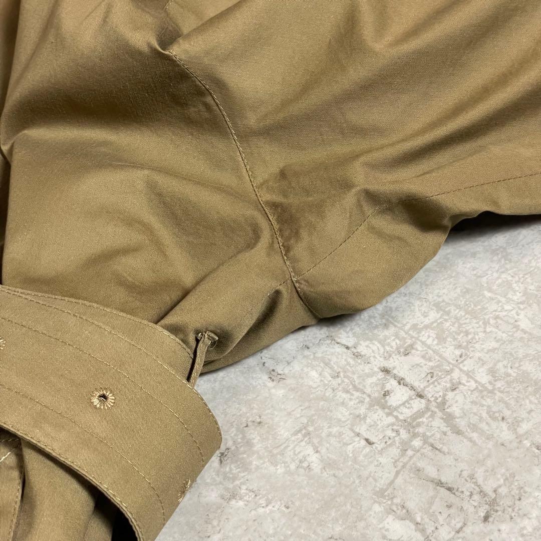 【美品 英国製】Aquascutum シングルトレンチコート マキシ丈