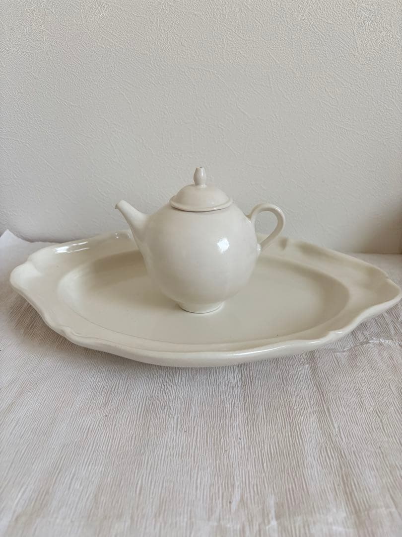 河合竜彦 オーバル ポット 白い器 作家