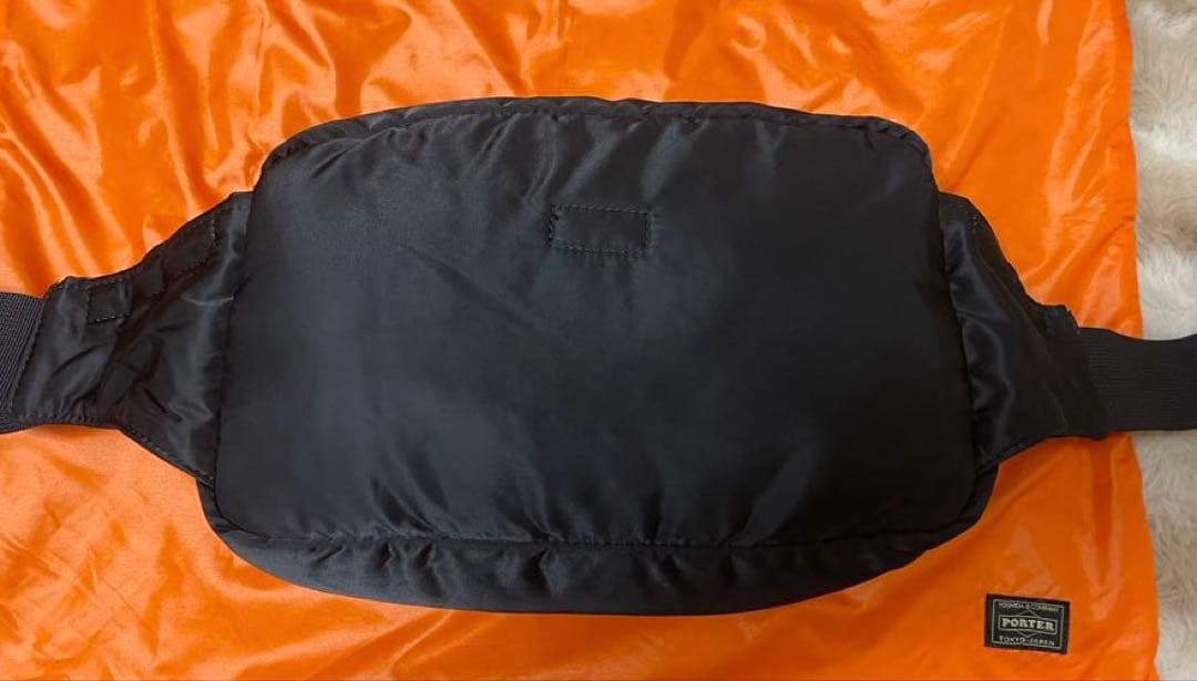 【外観極美品】PORTER ポーター タンカー　ウエストバック 黒