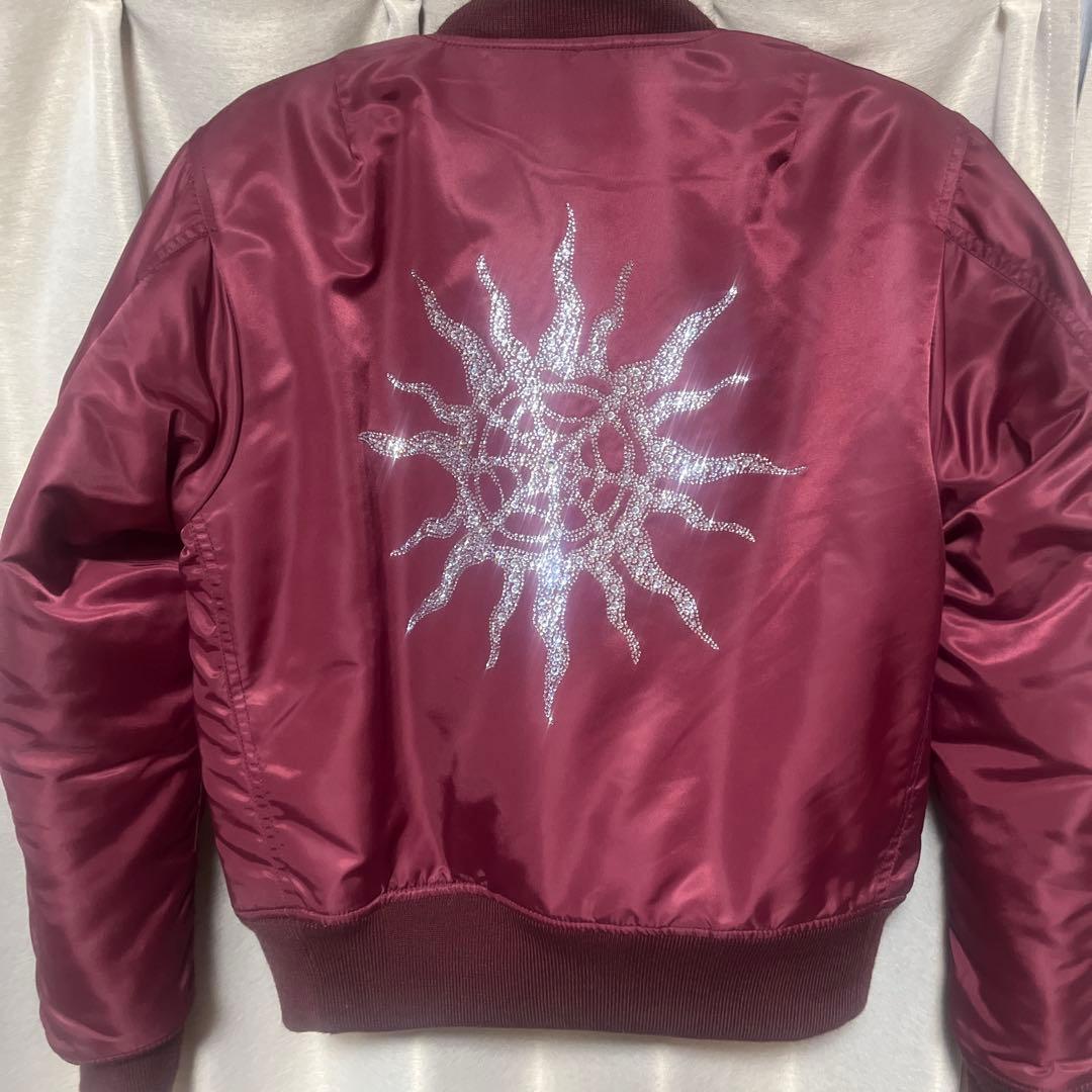 NOREMID スタッズ付き MA-1ジャケット