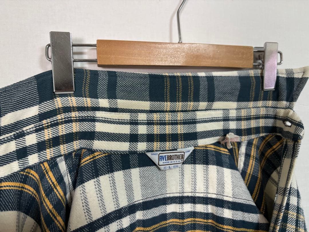 FIVE BROTHER ファイブブラザー 三角タグ ネルシャツ ヴィンテージ