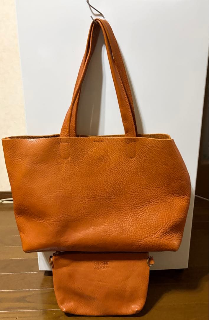【美品】SLOWレザートートバッグ