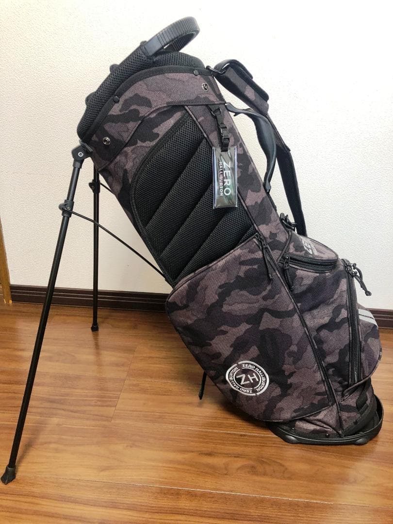 ゼロハリバートン ZHG-CB d2 キャディバッグ スタンド ブラックカモ