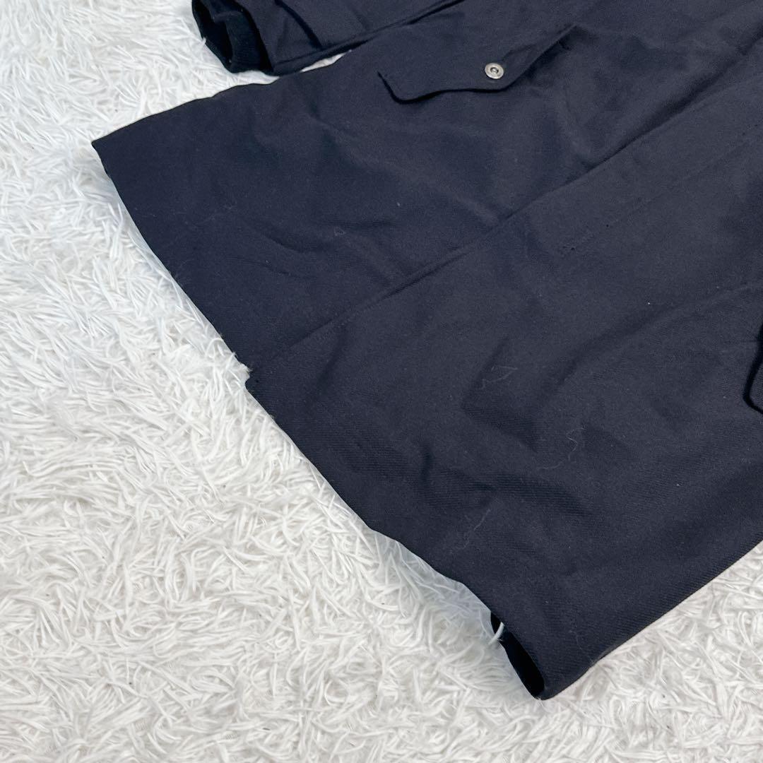 Theory　セオリー　メンズ　ステンカラーコート　黒　40 ダブルジップ