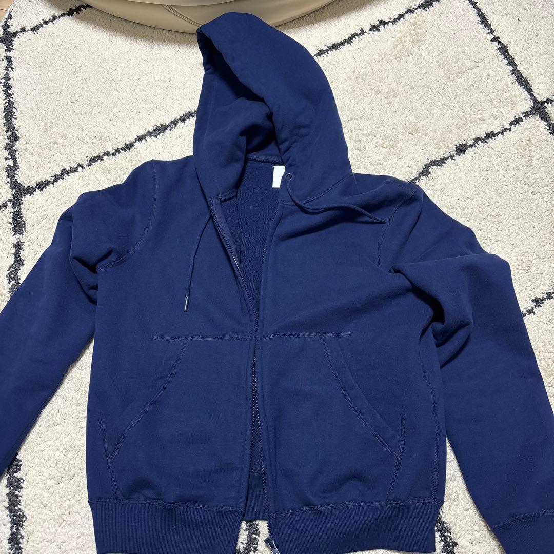 トップス KAIKO Double zip parka NAVY