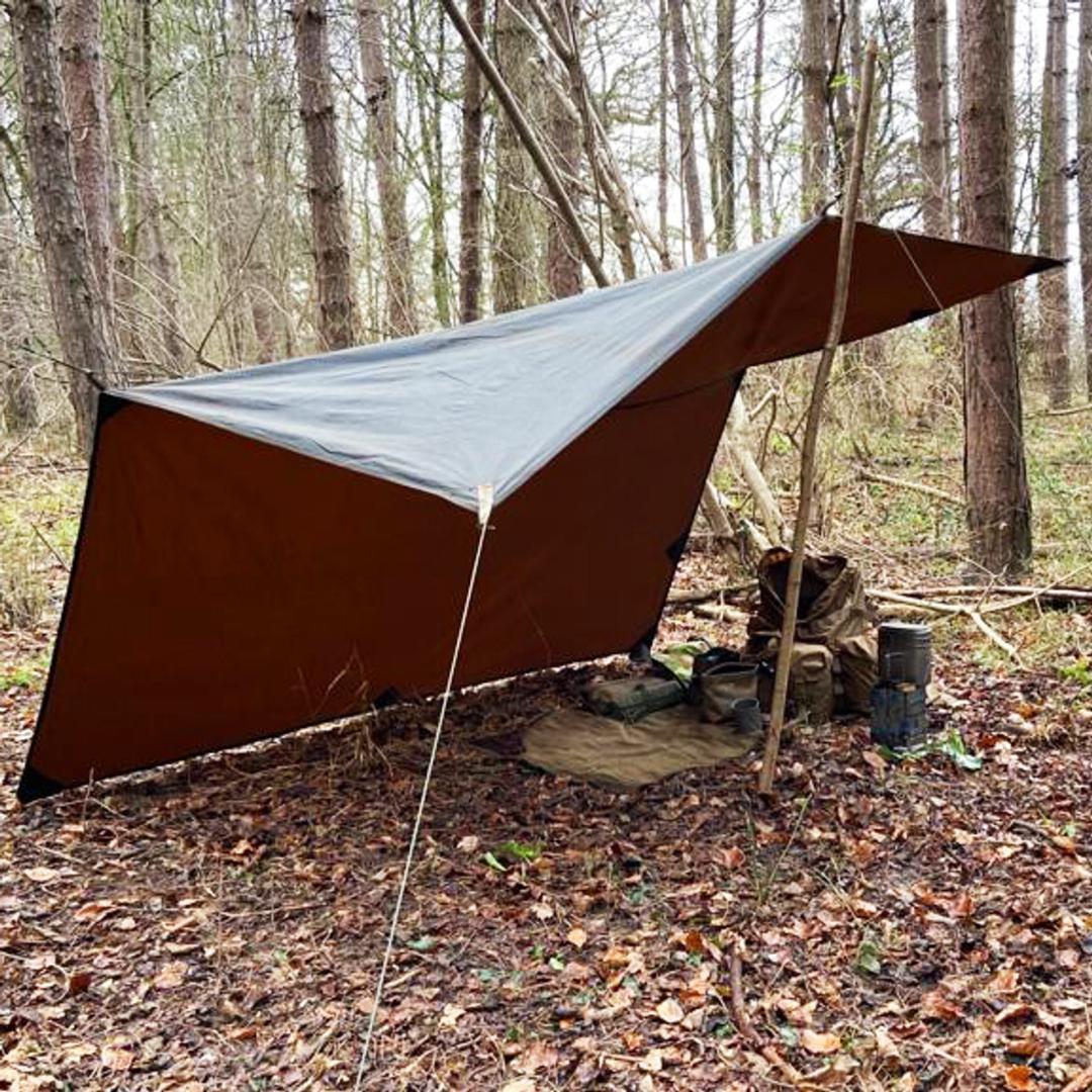 Waxed Canvas Tarp 4×4