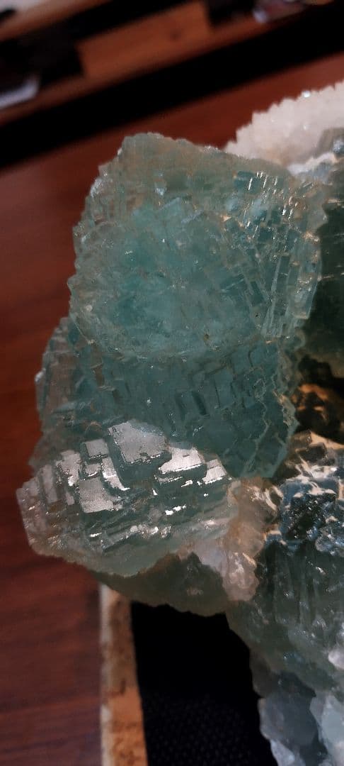 約8.5kg フローライト原石 結晶 発光　蛍石　鉱石　宝石　水晶　クリスタル