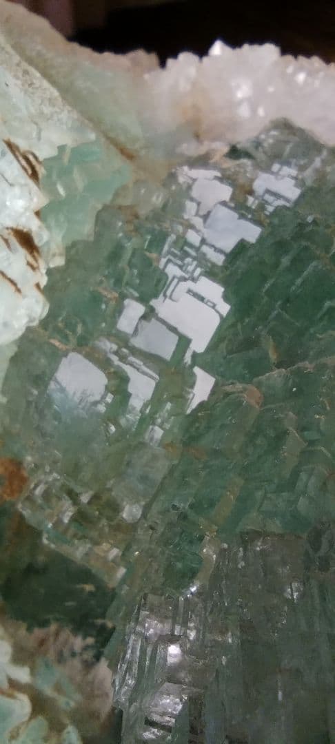 約8.5kg フローライト原石 結晶 発光　蛍石　鉱石　宝石　水晶　クリスタル