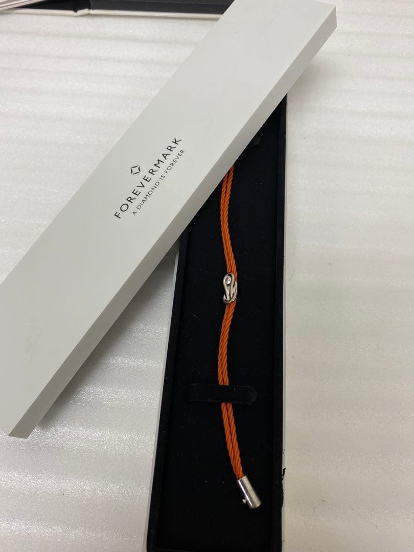 3-2956 FOREVERMARK デビアス K18 ダイヤ0.14ct